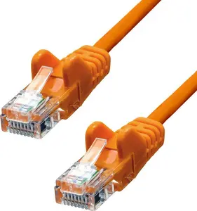 Сетевой кабель ProXtend CAT5e U/UTP CCA PVC Orange 0.3м