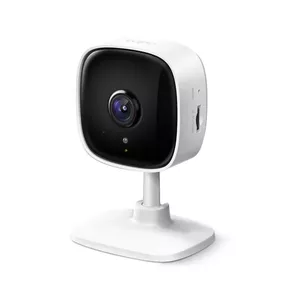 Tapo TC60 Mini viedās drošības kamera, iekštelpu videonovērošana, darbojas ar Alexa&Google Home, nav nepieciešams centrmezgls, 1080p, divvirzienu audio, nakts redzamība, SD atmiņa