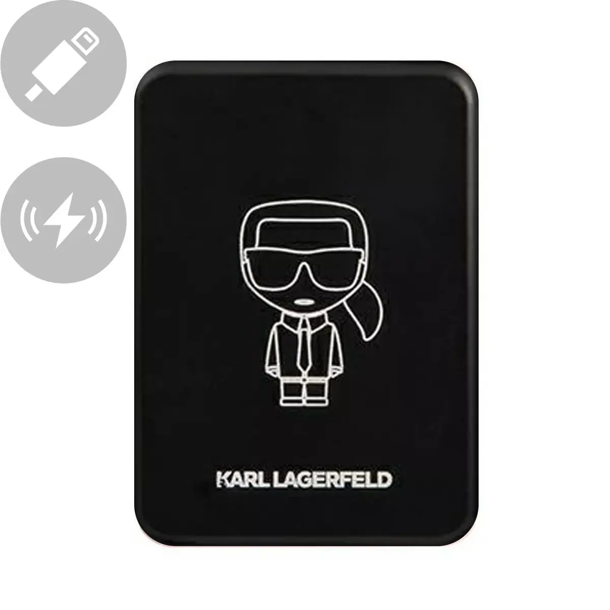 Portatīvais akumulators Karl Lagerfeld KLPBMSOIBK 3000mAh