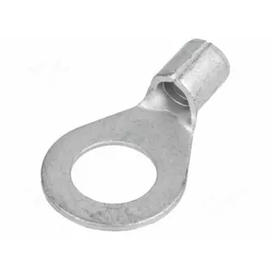 Gredzens M10 priekš 10 mm² vada, neizolēts, gofrets (opressējamais)