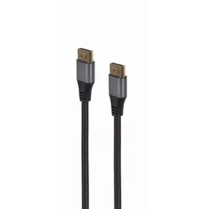 DisplayPort cable GEMBIRD CC-DP8K-6, DisplayPort–DisplayPort, 1.8 m, black, supports 7680×4320