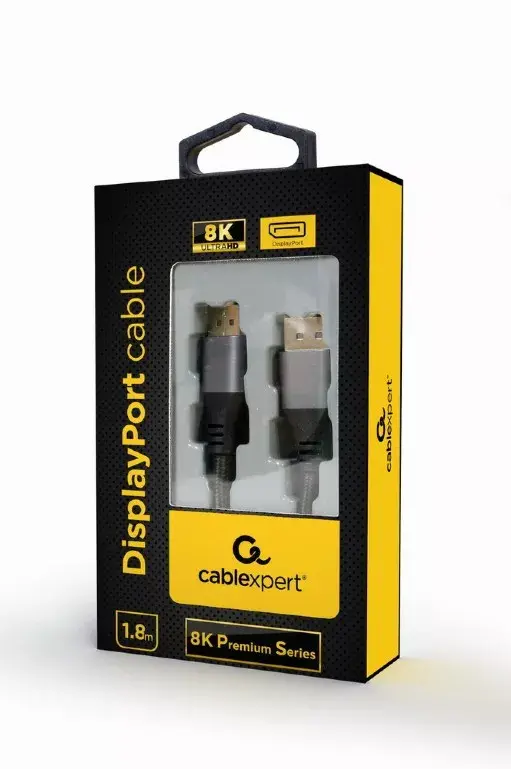 GEMBIRD DisplayPort cable CC-DP8K-6 1.8 m Photo 3