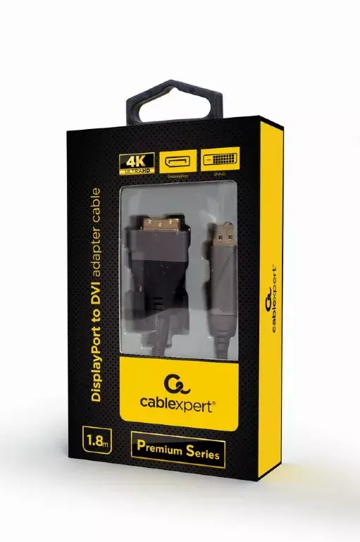 Gembird DisplayPort uz DVI adapters CC-DPM-DVIM-4K-6 Photo 3