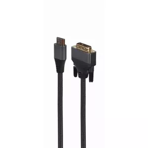 Gembird CC-HDMI-DVI-4K-6 Video Cable Adapter, HDMI Type A to DVI, 1.8 m, Black