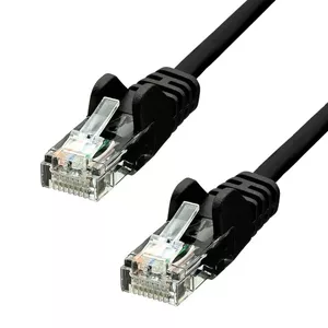 Network Cable ProXtend CAT5e U/UTP CCA PVC Black 20M