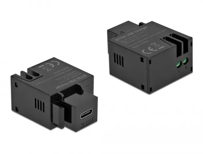 Keystone modulis USB Type-C uzlādes ports DeLOCK 87793 Photo 2