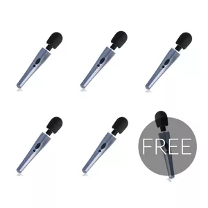 Masāžas nūja black&silver D-223499 — rokas masāžas ierīce, 5+1 funkcija