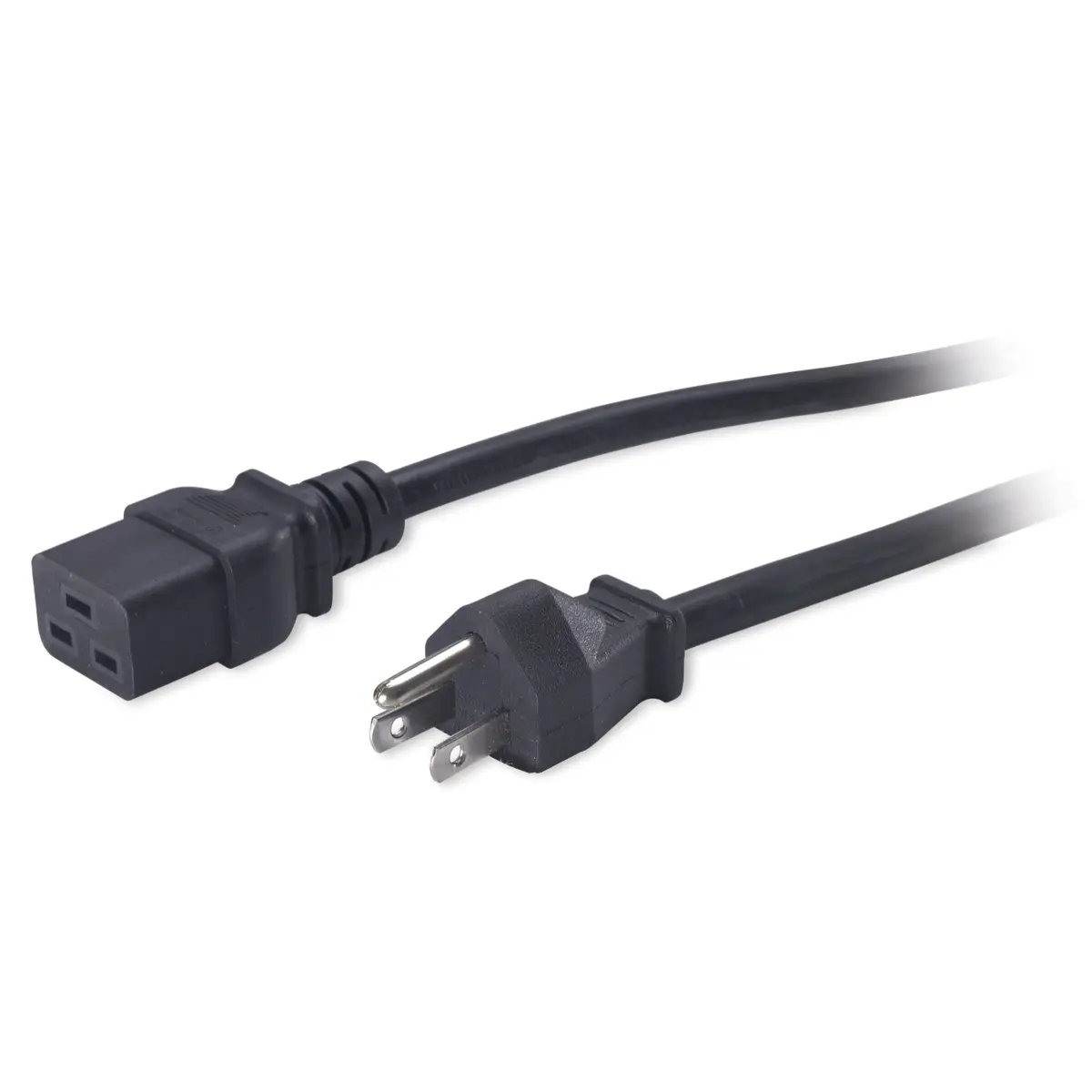 APC Pwr Cord, 15A, 100-120V, C19 to 5-15 AP9872 Photo 2