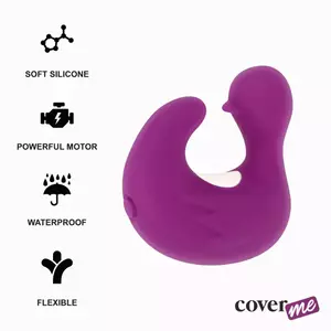 Vibrator COVERME Silicone Yellow