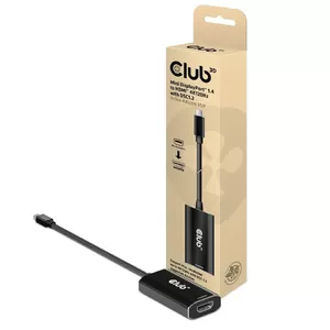 Aktīvais adapteris Mini DisplayPort 1.4 uz HDMI 4K120Hz CLUB3D CAC-1186