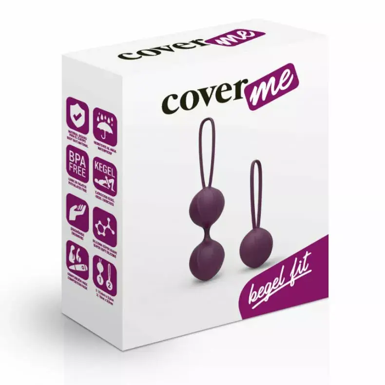 Вагинальные шарики COVERME LILAC PELVIC TRAINER KEGEL Photo 3