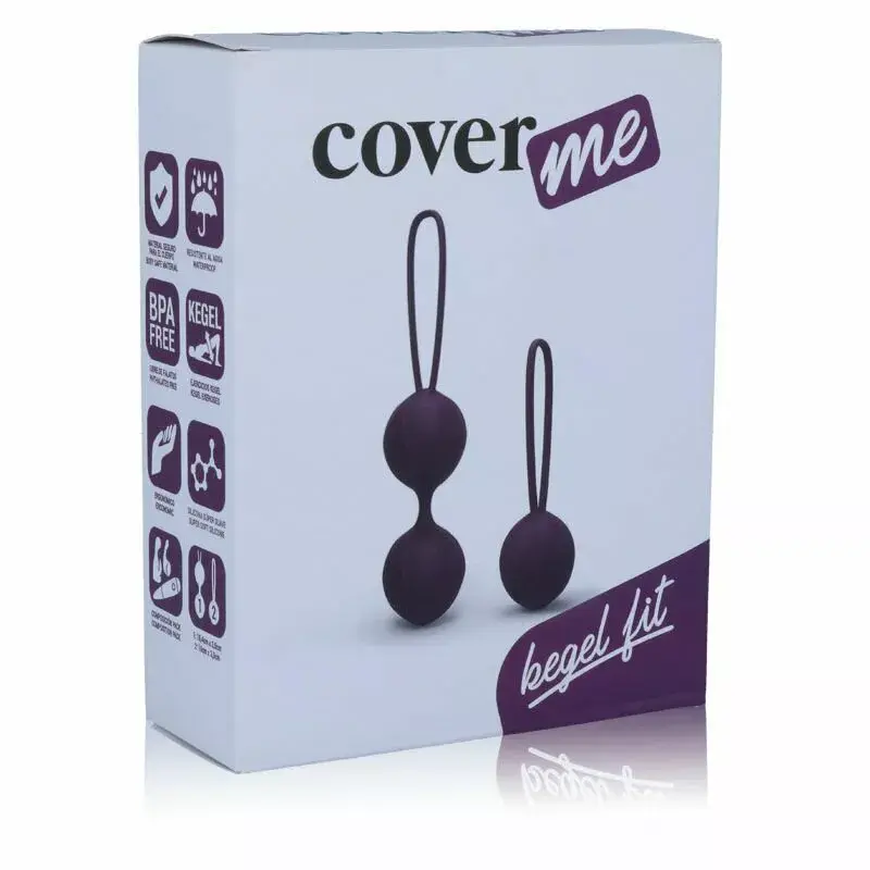 Вагинальные шарики COVERME LILAC PELVIC TRAINER KEGEL Photo 4