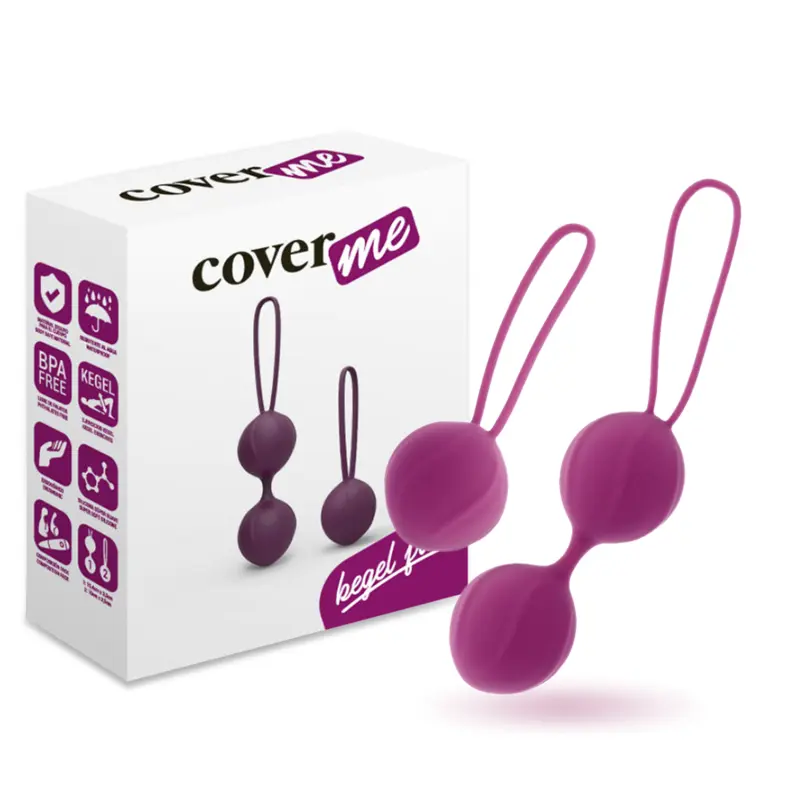 Vaginālās lodītes COVERME LILAC PELVIC TRAINER