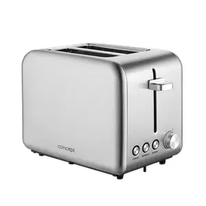 Toaster Concept TE2050 2 slice(s) 950 W Stainless steel