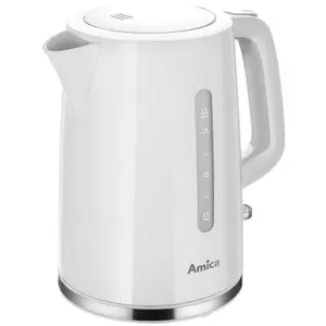 Electric kettle Amica 1.7 L 2150 W White