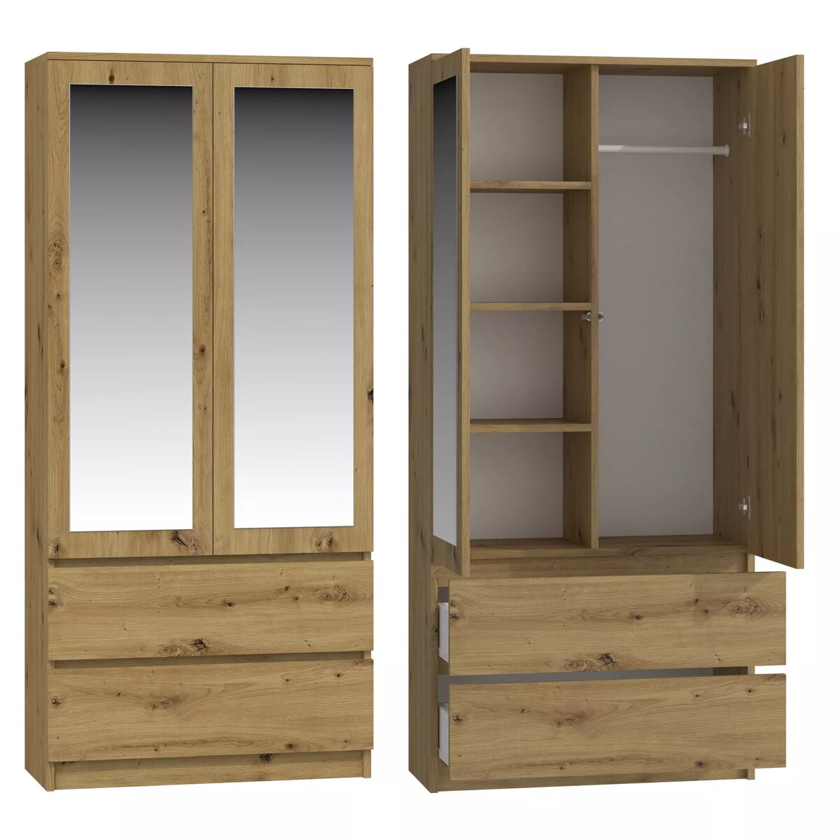 Drēbju skapis top e shop SS-90