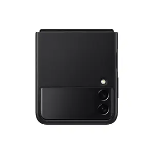 Leather Cover Samsung Galaxy Z Flip3 5G EF-VF711 — Black, for 6.7" screen