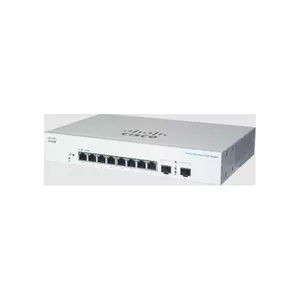 Cisco CBS220-8T-E-2G Управляемый L2 Gigabit Ethernet (10/100/1000) 1U Белый