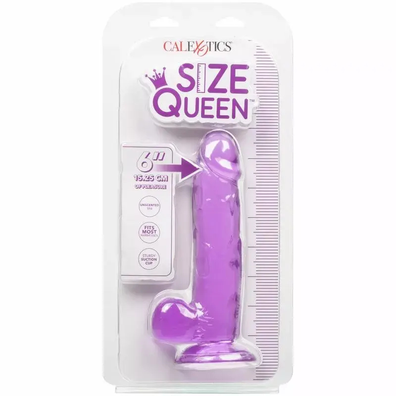 Силиконовый дилдо CalExotics Size Queen 15.3 см Photo 4