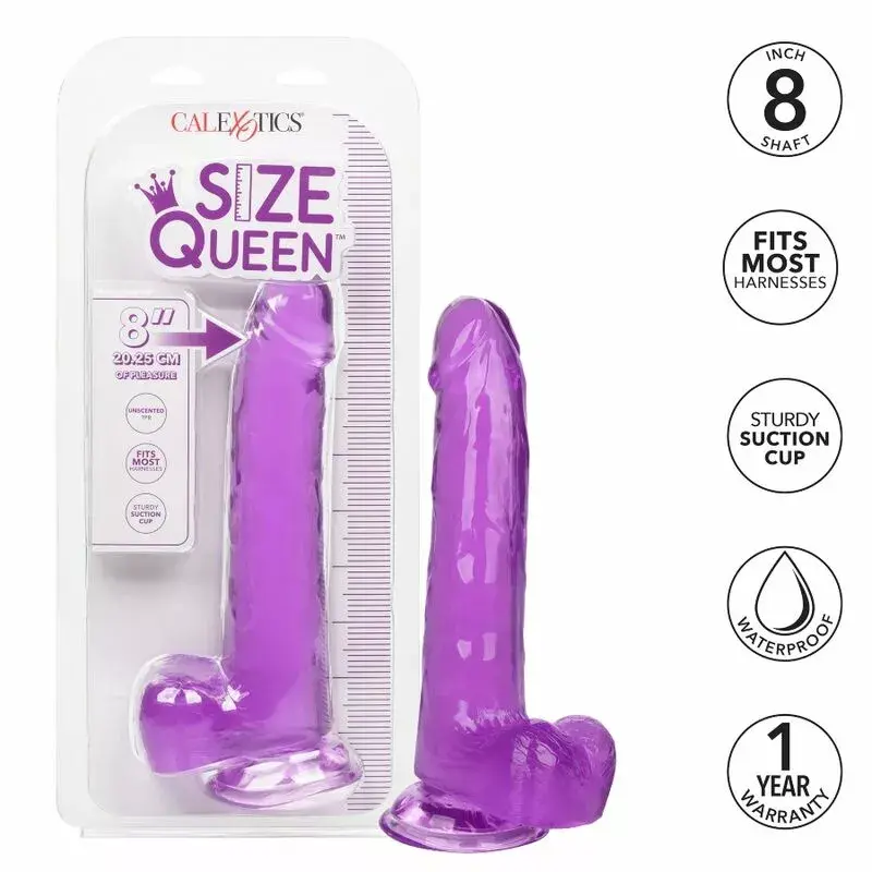 Dildo California Exotics D-229172 — silicone 20.3 cm Photo 2