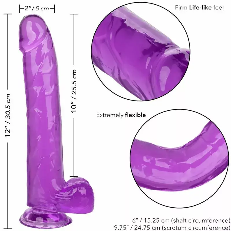 Dildo California Exotics Silicone 25.5 cm Photo 6