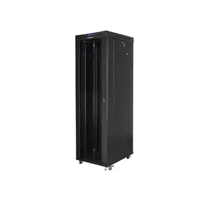 Rack cabinet LANBERG FF01-6042-12BL 42U, 600×1000×2127.5 mm, IP20, black