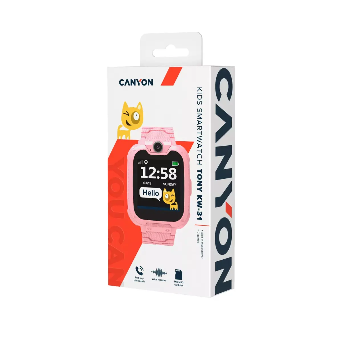 Детские смарт-часы Canyon Tony - Розовые Photo 5
