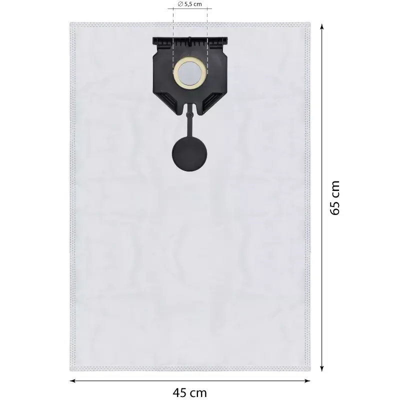 Invest vacuum cleaner bags for Karcher NT 30/1 Tact Te L (5pcs) Photo 2