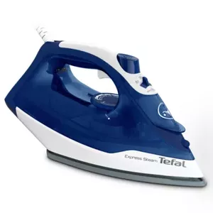 Tefal FV2838E0 утюг Утюг для сухой глажки и отпаривания Подошва Cerilium 2400 W Синий, Белый