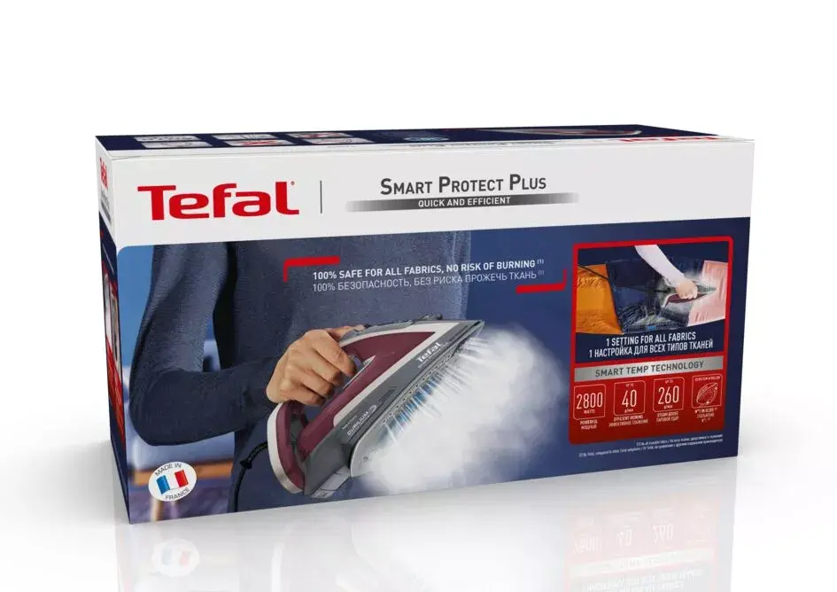 Tefal Smart Protect Plus FV6870 утюг сухой и паровой Photo 12