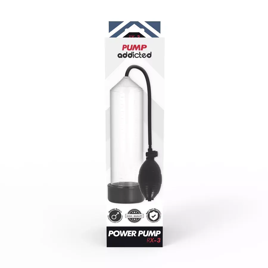Penis sūknis PUMP ADDICTED RX3 Photo 3