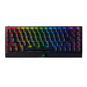 Razer BlackWidow V3 Mini tastatūra Speļu USB + RF Wireless + Bluetooth QWERTY Amerikāņu angļu valoda Melns
