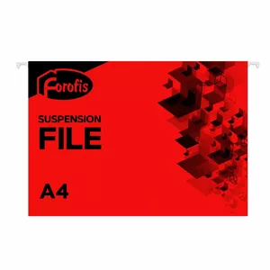 Forofis A4 Paper 200 g/m² Red — single-sided sheets, 150-03845