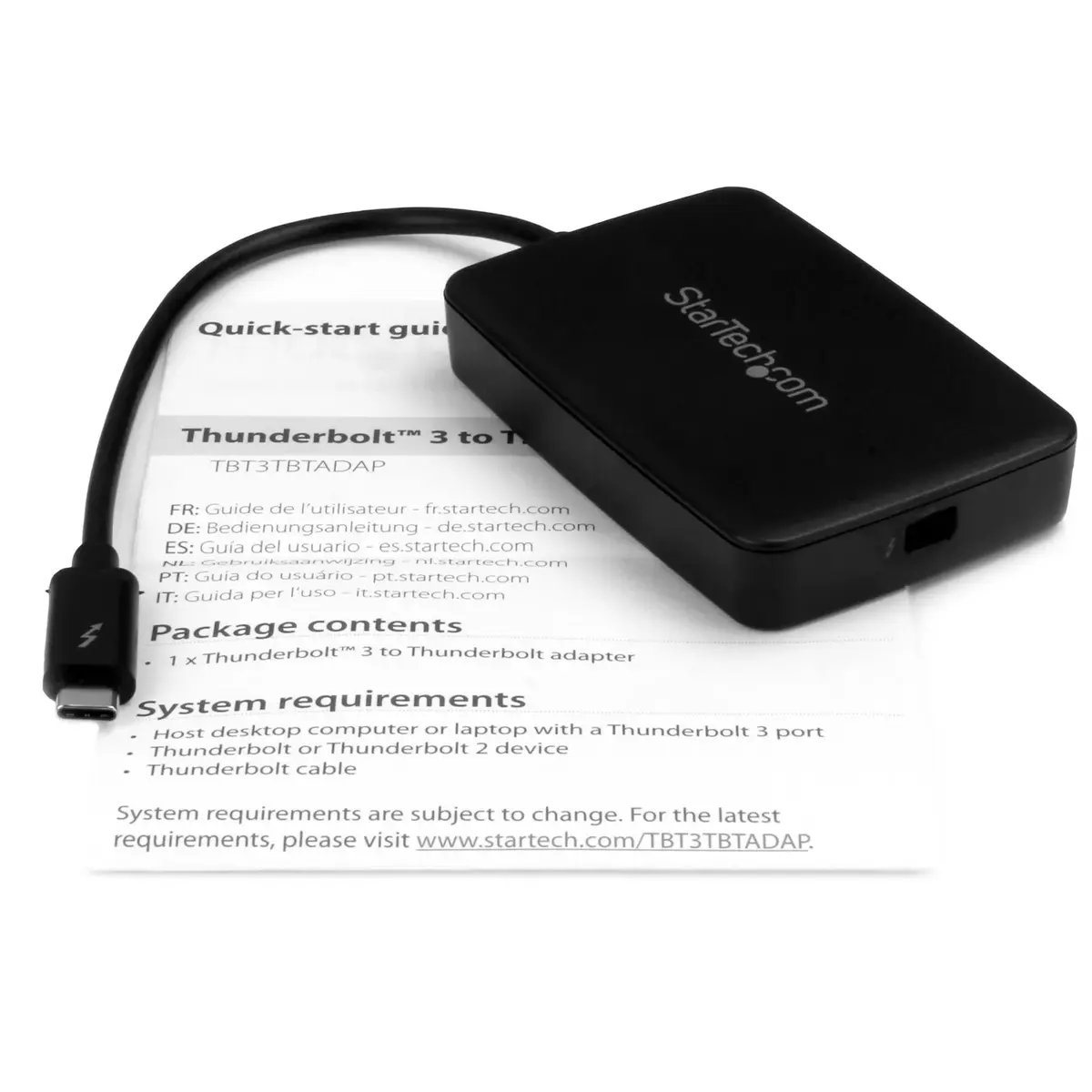 StarTech адаптер Thunderbolt 3 → Thunderbolt 2 TBT3TBTADAP Photo 6