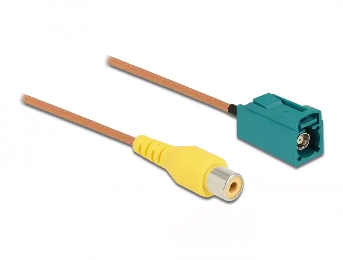 Cable FAKRA Z jack to RCA jack RG-179 32 cm DeLOCK Photo 2