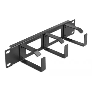 Cable management panel DeLOCK 10" 66656 black