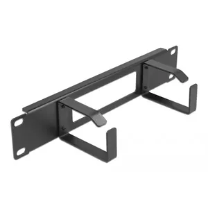 Cable management panel DeLOCK 10" 66654 black