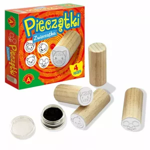 Educational stamp set Alexander model 2354 — children’s learning stamps for preschool activities