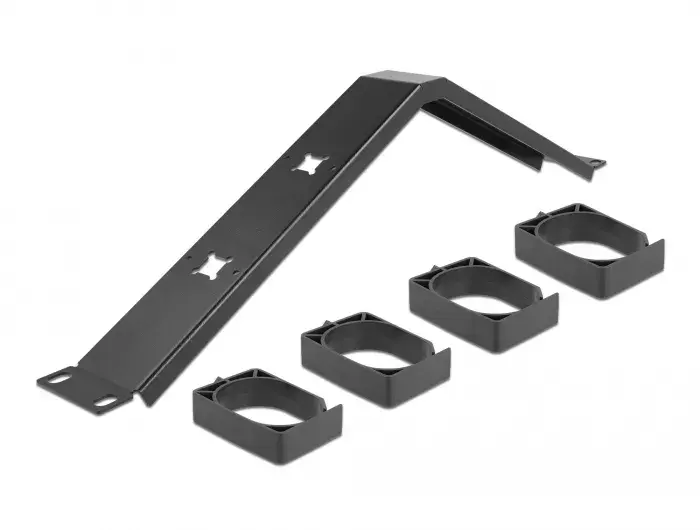 Cable management panel DeLOCK 19" 66667 Photo 3