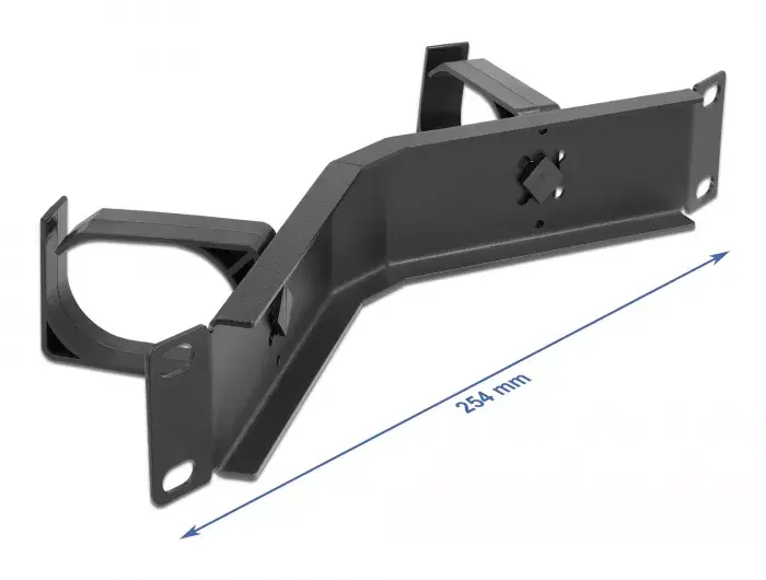 Cable management panel DeLOCK 10" 1U black Photo 2