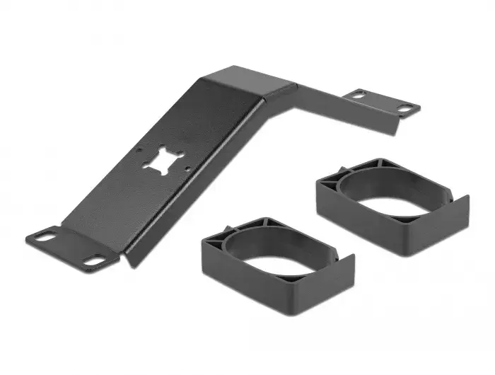 Cable management panel DeLOCK 10" 1U black Photo 3