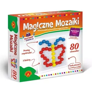 Набор мозаики Alexander «Magiczne mozaiki - kreatywność i edukacja 80» — 80 элементов