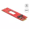 Konvertors EDSFF E1.S uz M.2 Key M slots NVMe DeLOCK Photo 4