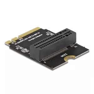 Adapter M.2 key A+E male to key M slot angled with holder DeLOCK 64137