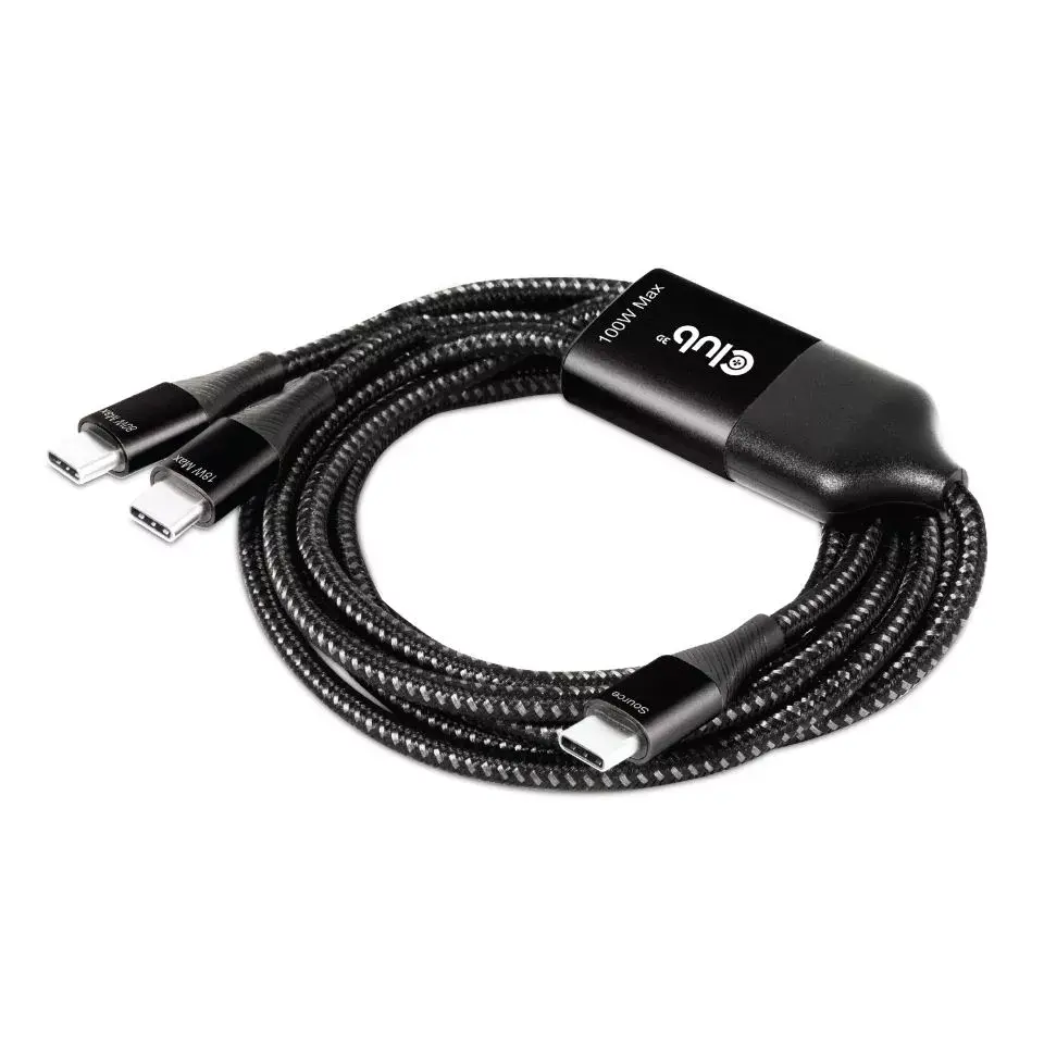 USB Type-C Y зарядный кабель CLUB3D CAC-1527 Photo 4