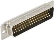 D-Sub HD 50 pin vīriešu metāla