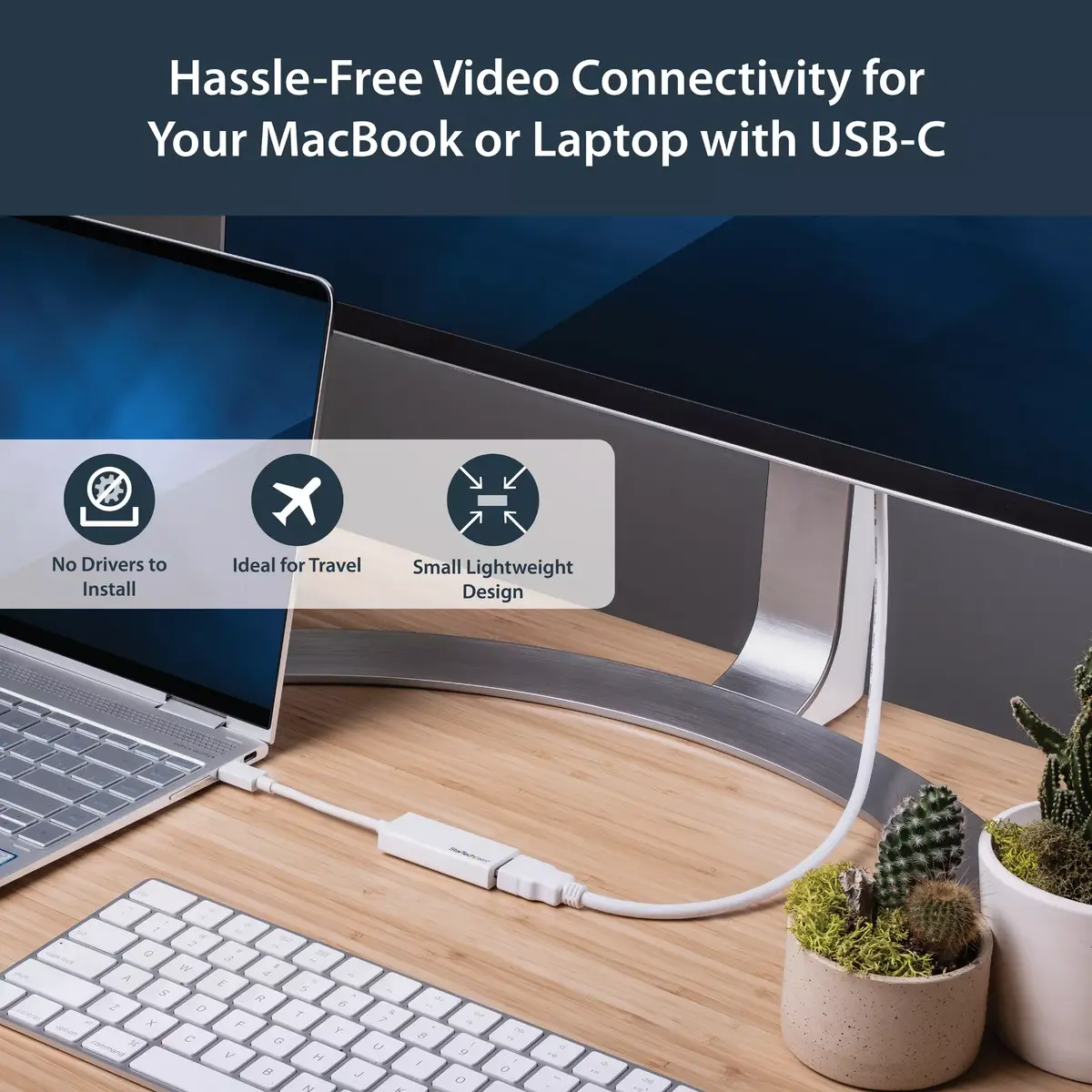 StarTech адаптер USB-C на HDMI CDP2HD4K60W Photo 8