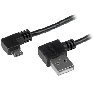 Micro-USB Cable StarTech USB2AUB2RA1M – USB A to Micro‑USB B, Right‑Angled Connectors, 1 m, USB 2.0