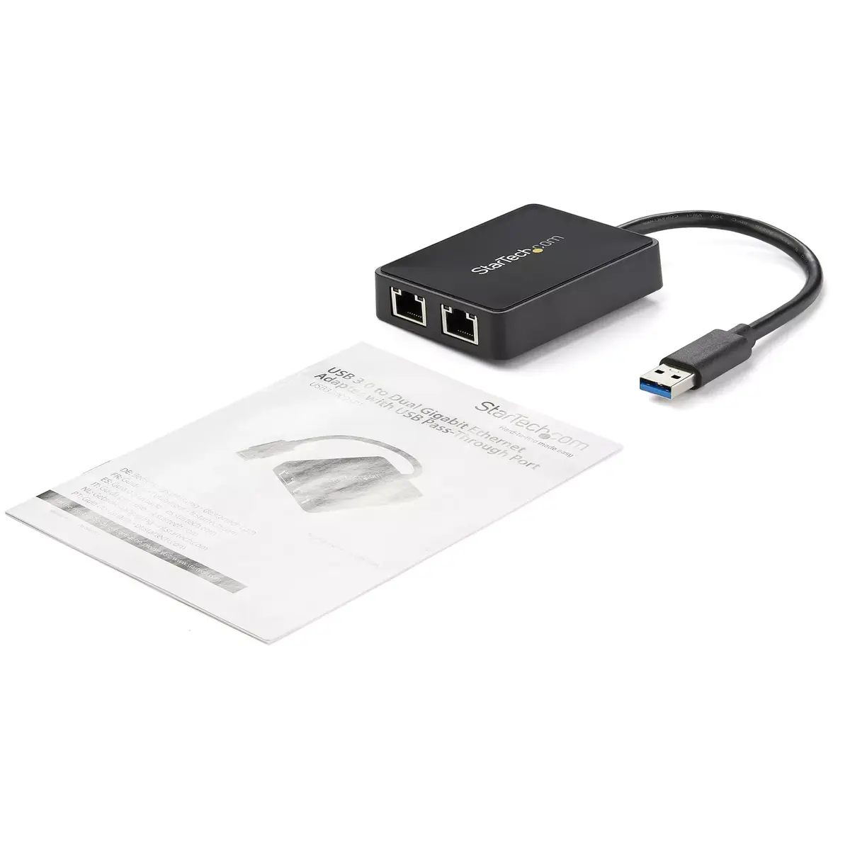 USB 3.0 uz divu portu Gigabit Ethernet adapteris StarTech.com Photo 6