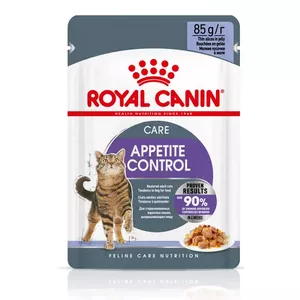 Wet cat food Royal Canin Appetite Control Adult Fish flavour 12 x 85 g — for mature sterilised cats prone to overweight